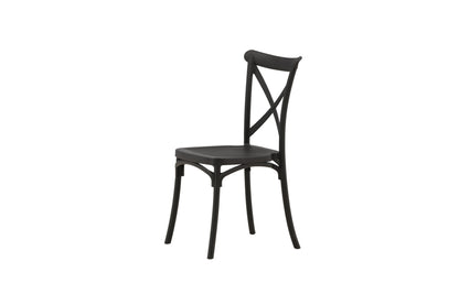 Crosett spisebordsstole - sort - 2 stk. - billede 4