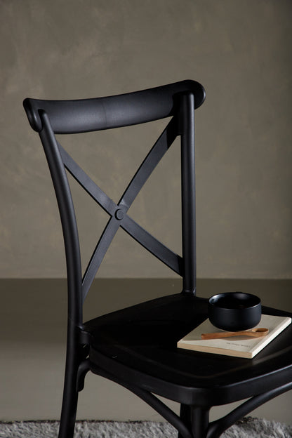 Crosett spisebordsstole - sort - 2 stk. - billede 19