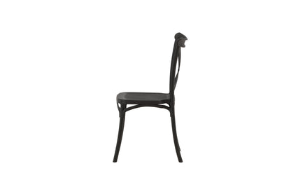 Crosett spisebordsstole - sort - 2 stk. - billede 5