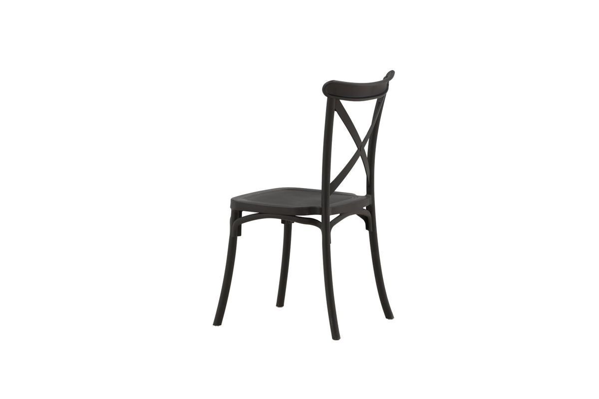 Crosett spisebordsstole - sort - 2 stk. - billede 6
