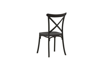 Crosett spisebordsstole - sort - 2 stk. - billede 7