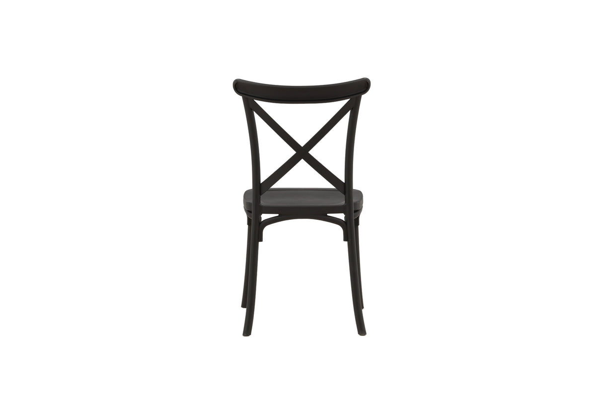 Crosett spisebordsstole - sort - 2 stk. - billede 8