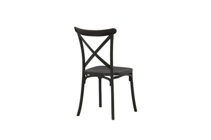 Crosett spisebordsstole - sort - 2 stk. - billede 9