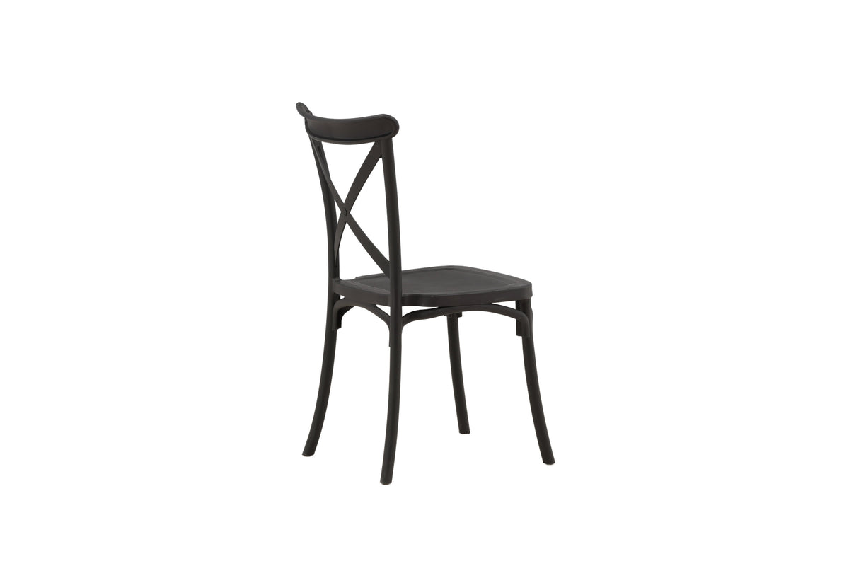 Crosett spisebordsstole - sort - 2 stk. - billede 10