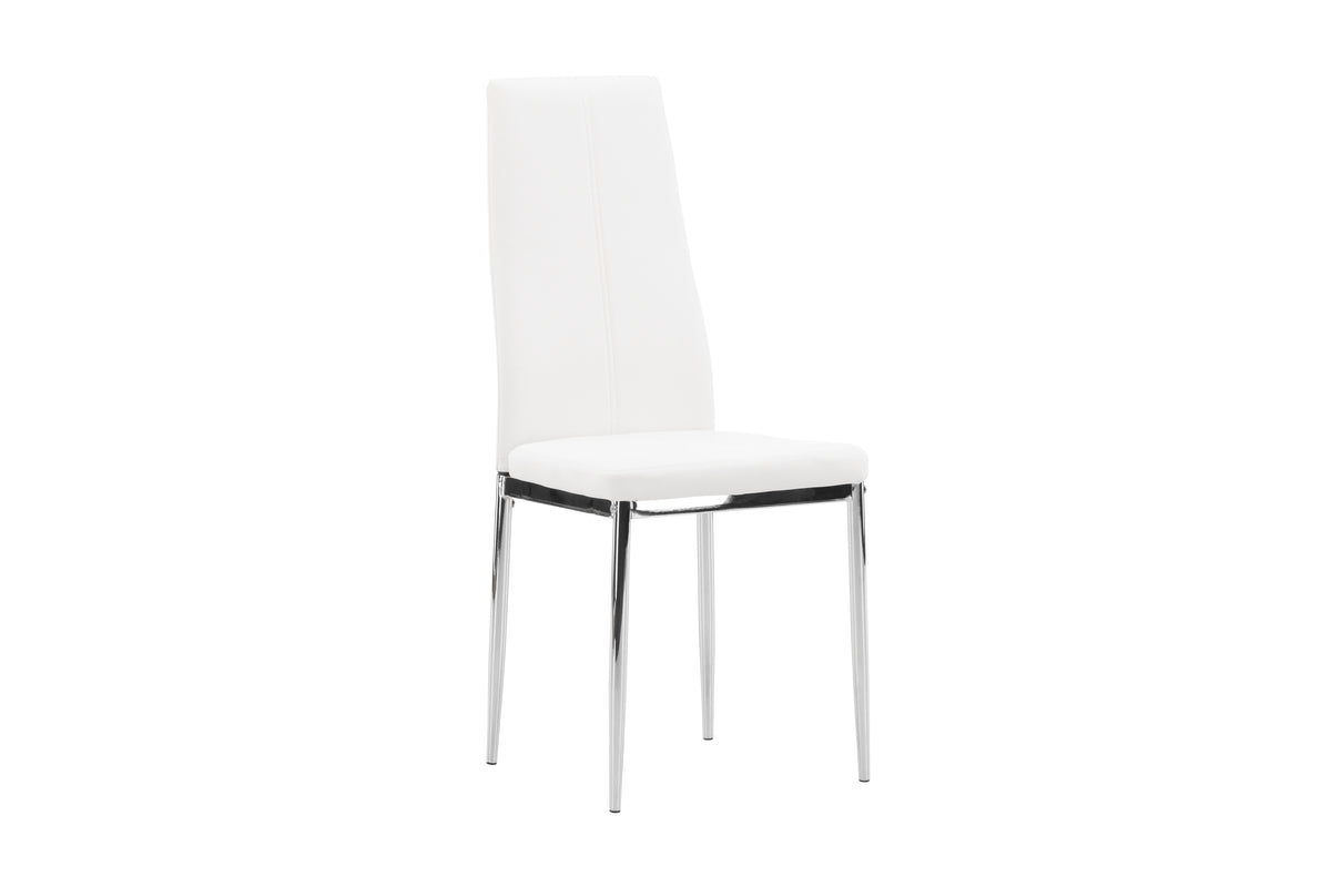 Pastill Spisebordsstole 2-stk Hvid
