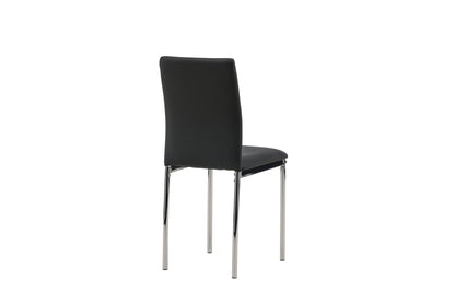 Lily Spisebordsstol 2-stk Sort