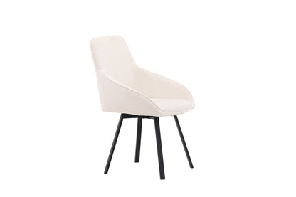 Rosie spisebordsstole - beige, sort - 2 stk. - billede 12