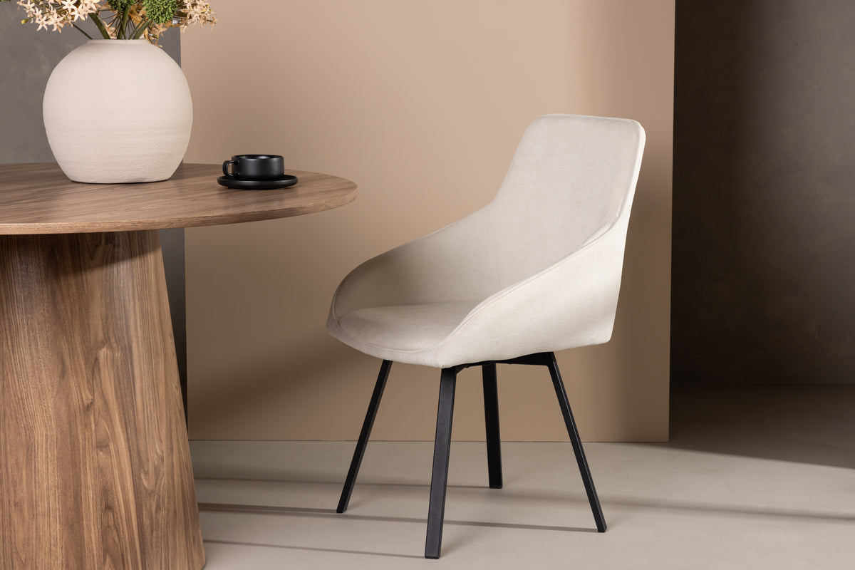 Rosie Spisebordsstol 2-stk Beige
