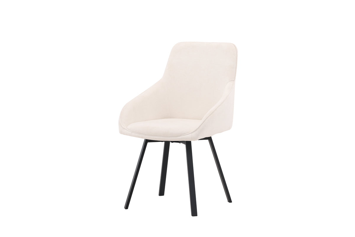 Rosie Spisebordsstol 2-stk Beige