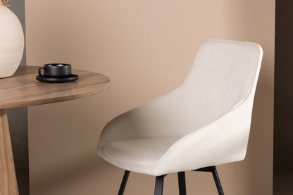 Rosie Spisebordsstol 2-stk Beige