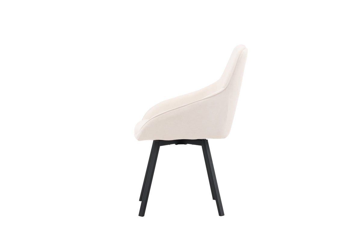 Rosie Spisebordsstol 2-stk Beige