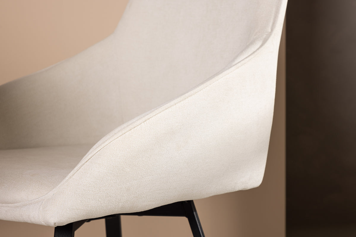 Rosie Spisebordsstol 2-stk Beige