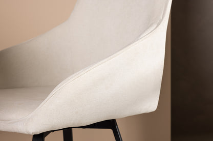 Rosie Spisebordsstol 2-stk Beige