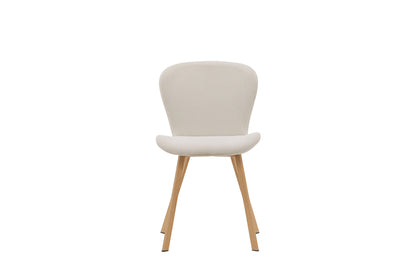Lilja spisebordsstole - beige, natur - 2 stk. - billede 1