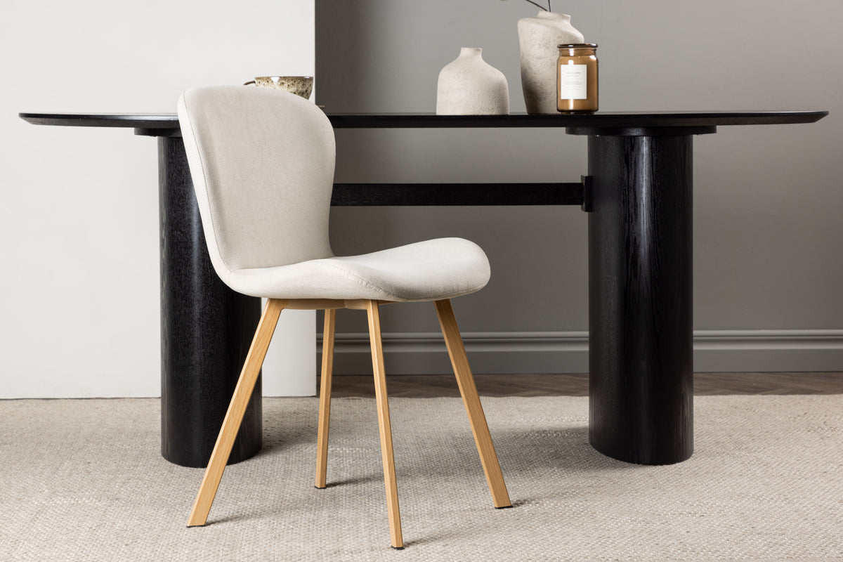 Lilja Spisebordsstol 2-stk Beige