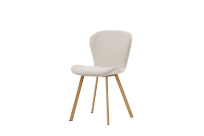 Lilja spisebordsstole - beige, natur - 2 stk. - billede 3