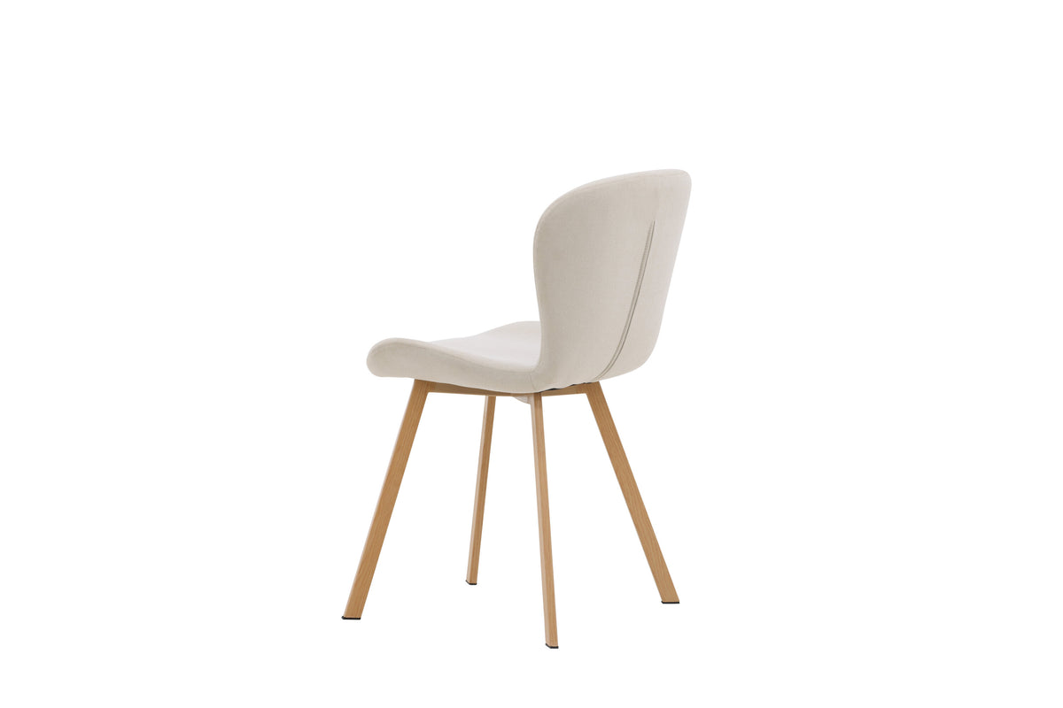 Lilja spisebordsstole - beige, natur - 2 stk. - billede 6
