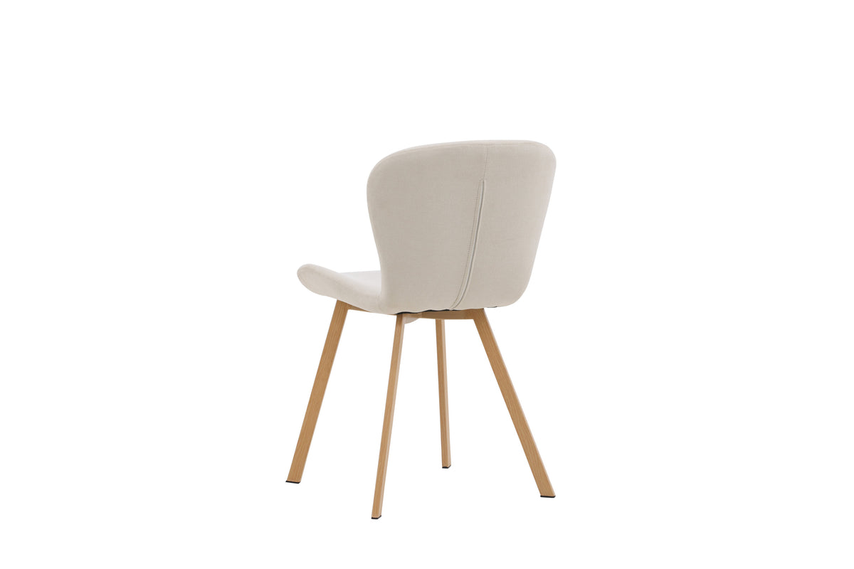 Lilja spisebordsstole - beige, natur - 2 stk. - billede 7