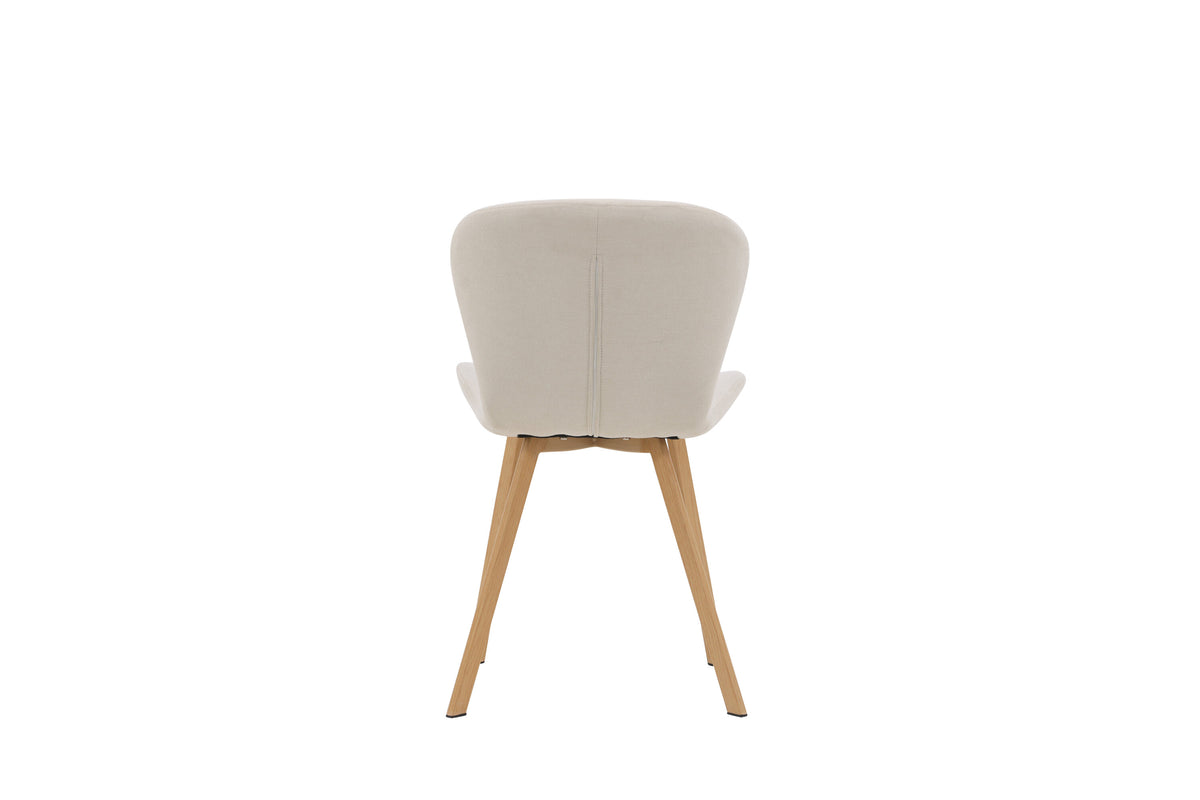 Lilja spisebordsstole - beige, natur - 2 stk. - billede 8