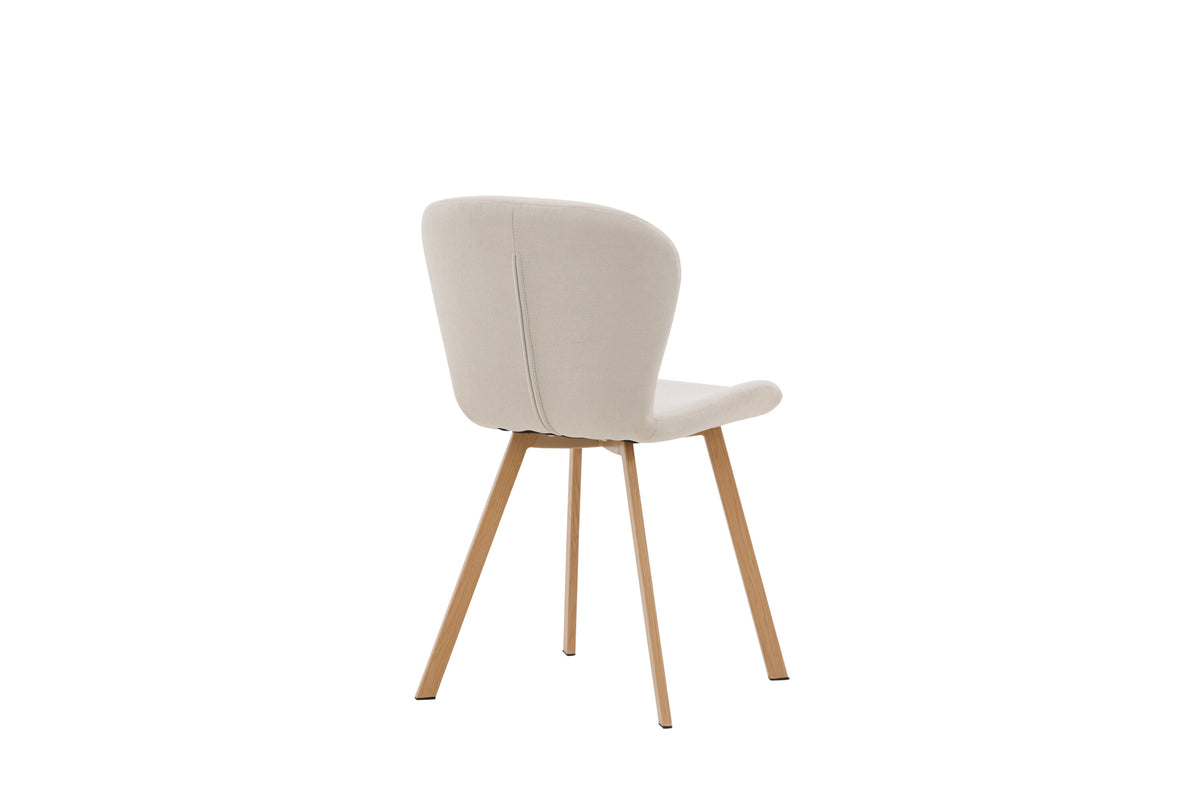 Lilja spisebordsstole - beige, natur - 2 stk. - billede 9