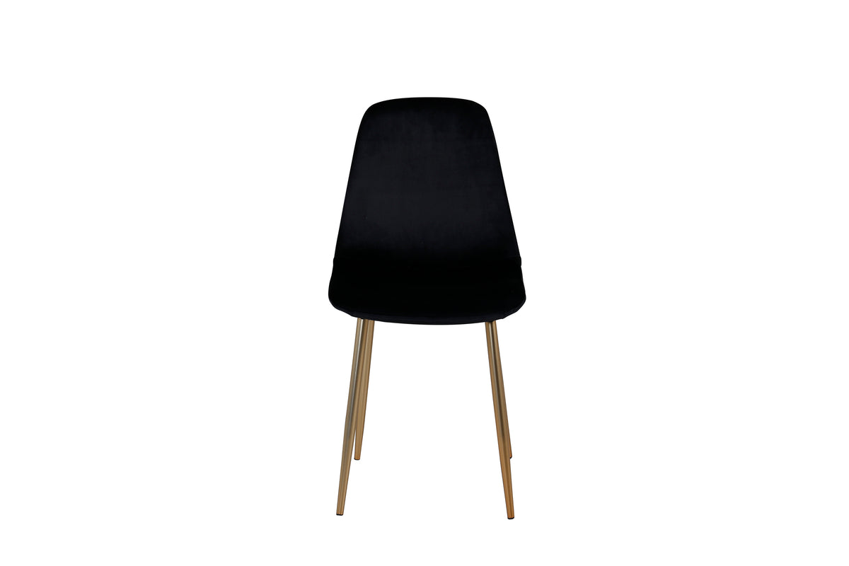 Polar Spisebordsstol 2-stk Sort