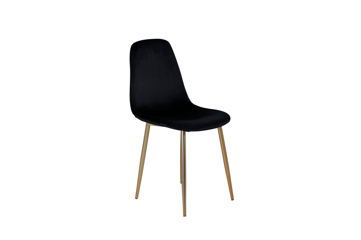Polar Spisebordsstol 2-stk Sort