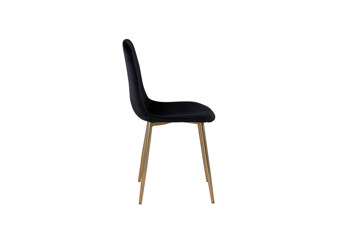 Polar Spisebordsstol 2-stk Sort