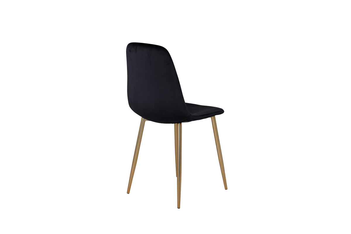 Polar Spisebordsstol 2-stk Sort