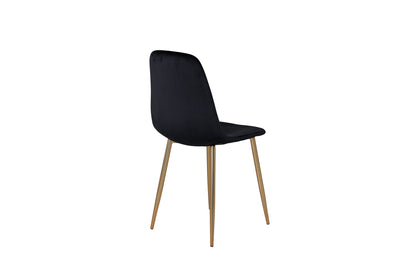 Polar Spisebordsstol 2-stk Sort