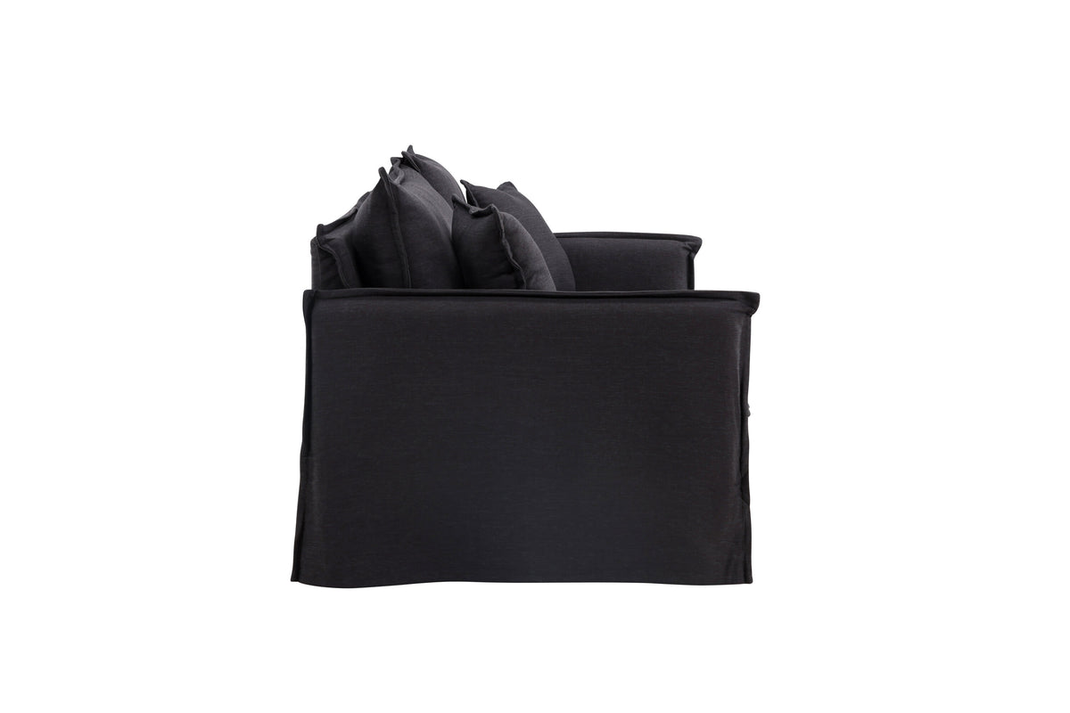 Nova 3-personers sofa - sort - billede 10