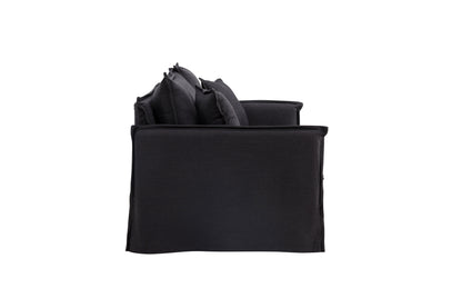 Nova 3-personers sofa - sort - billede 10