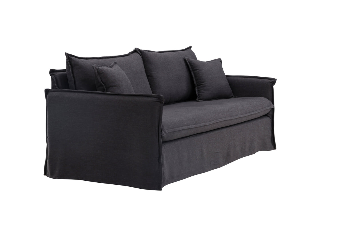 Nova 3-personers sofa - sort - billede 11