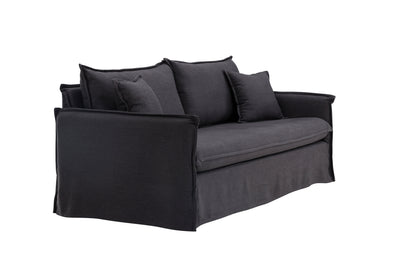 Nova 3-personers sofa - sort - billede 11