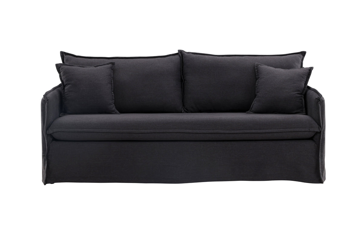 Nova 3-personers sofa - sort - billede 1