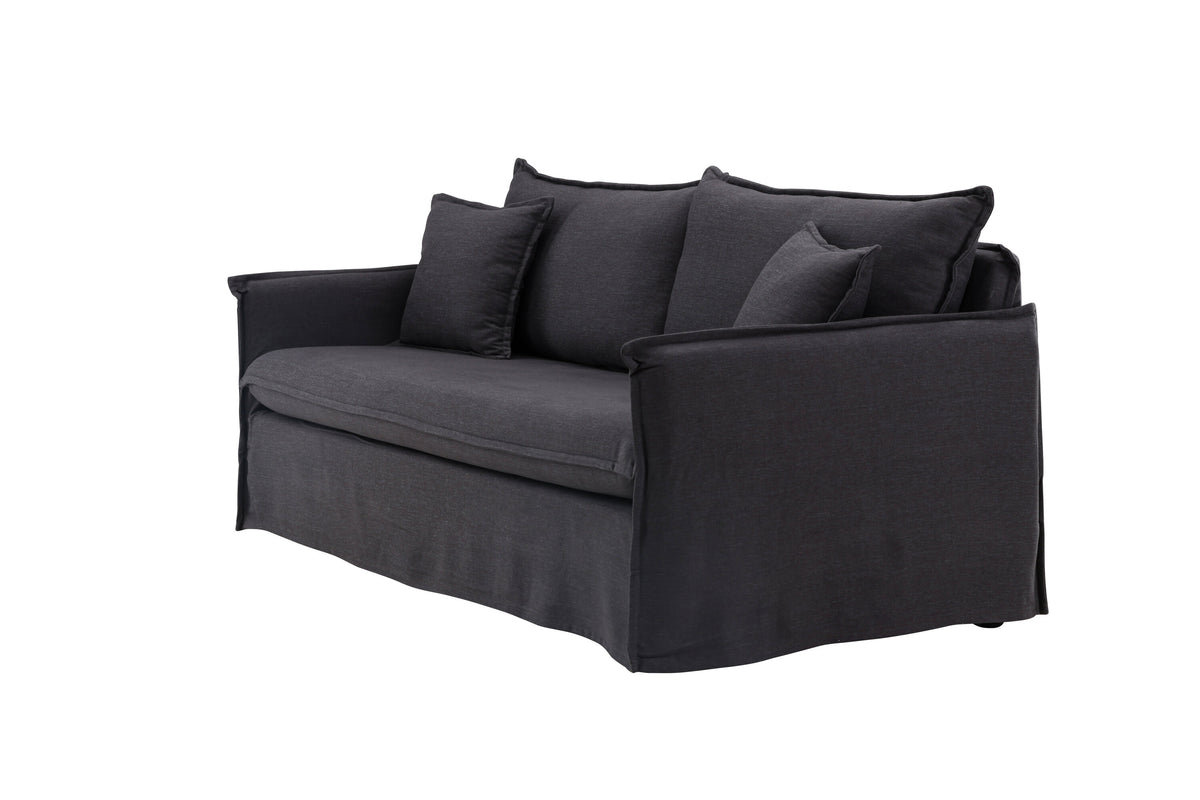 Nova 3-personers sofa - sort - billede 3