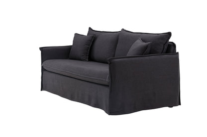 Nova 3-personers sofa - sort - billede 3