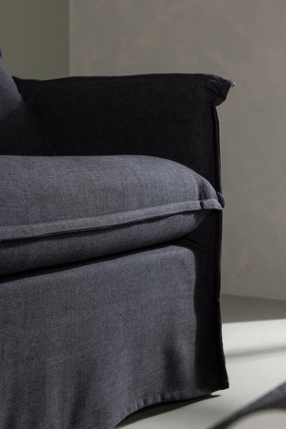 Nova 3-personers sofa - sort - billede 19