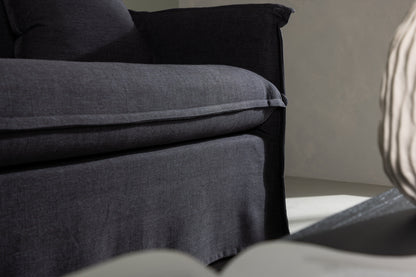 Nova 3-personers sofa - sort - billede 14