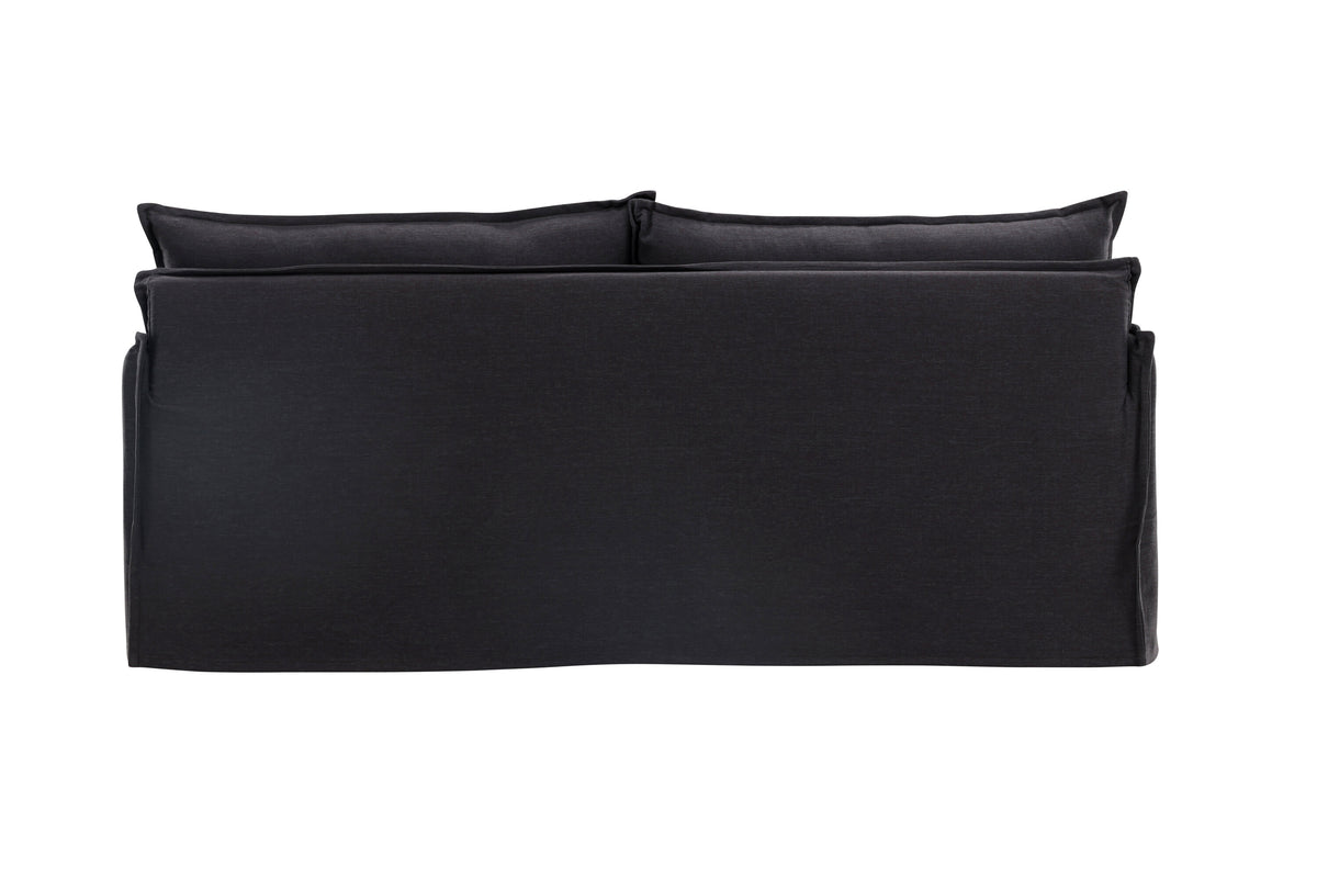 Nova 3-personers sofa - sort - billede 7