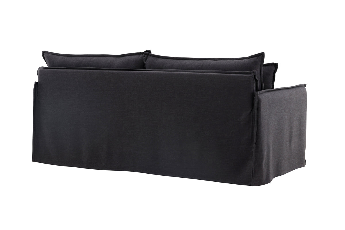 Nova 3-personers sofa - sort - billede 8
