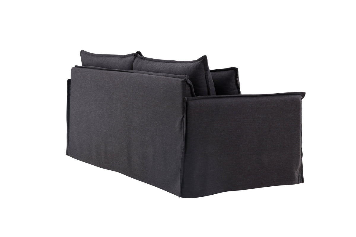 Nova 3-personers sofa - sort - billede 9