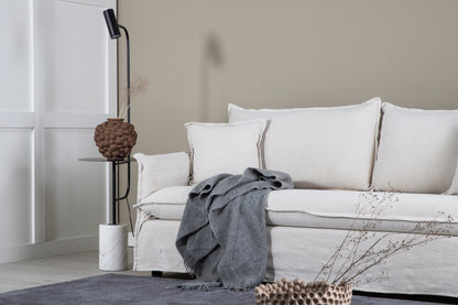 Nova 3-personers sofa - beige, sort - billede 15