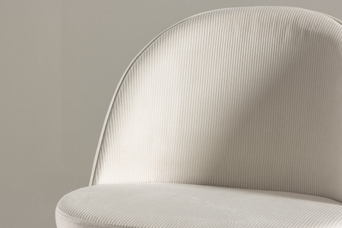Velvet Spisebordsstol 2-stk Creme