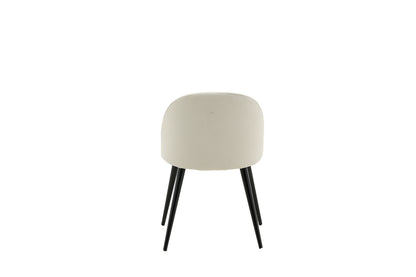 Velvet Spisebordsstol 2-stk Creme