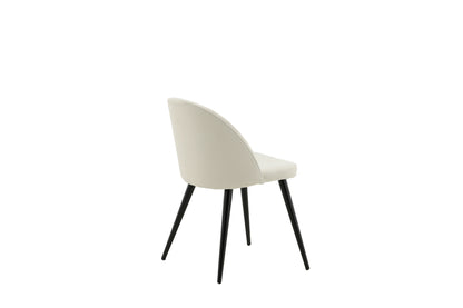 Velvet Spisebordsstol 2-stk Creme