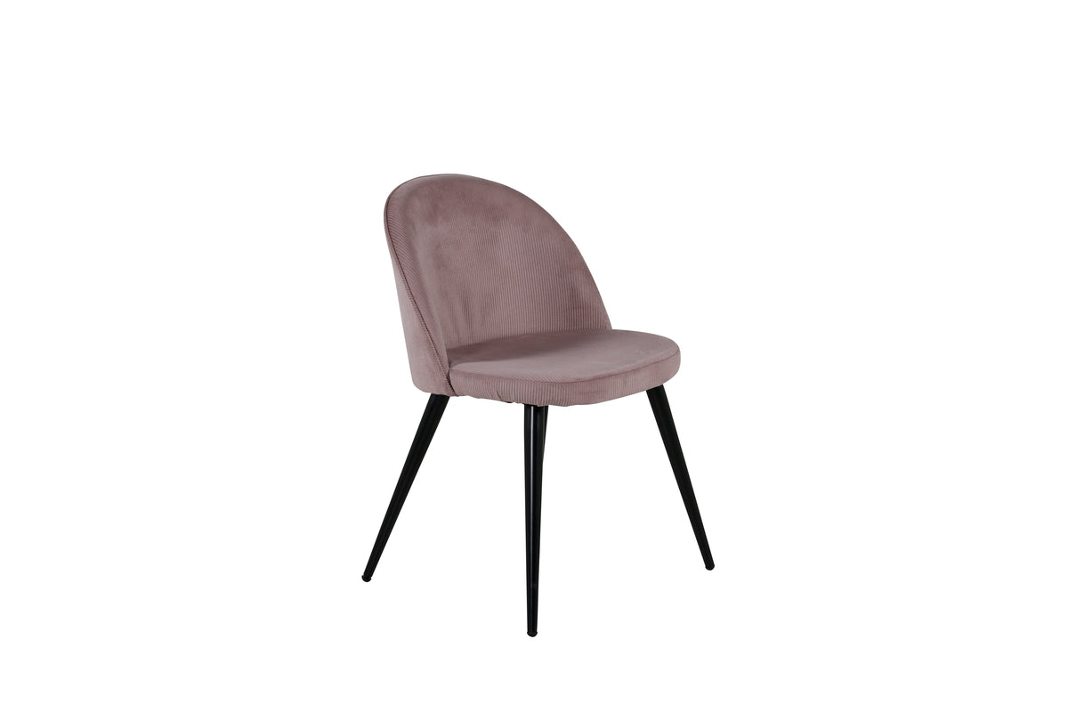 Velvet Spisebordsstole 2-stk Dusty Pink
