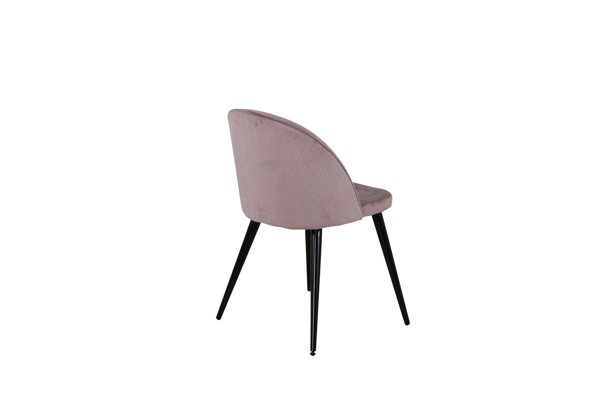 Velvet Spisebordsstole 2-stk Dusty Pink