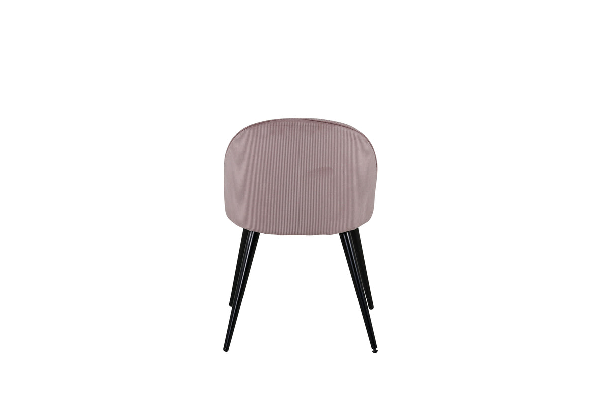 Velvet Spisebordsstole 2-stk Dusty Pink