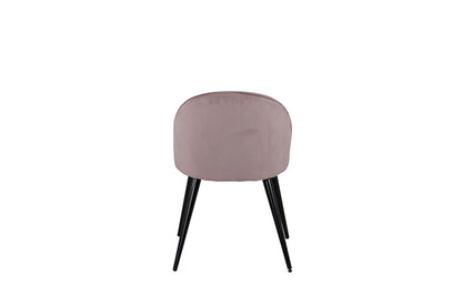 Velvet Spisebordsstole 2-stk Dusty Pink