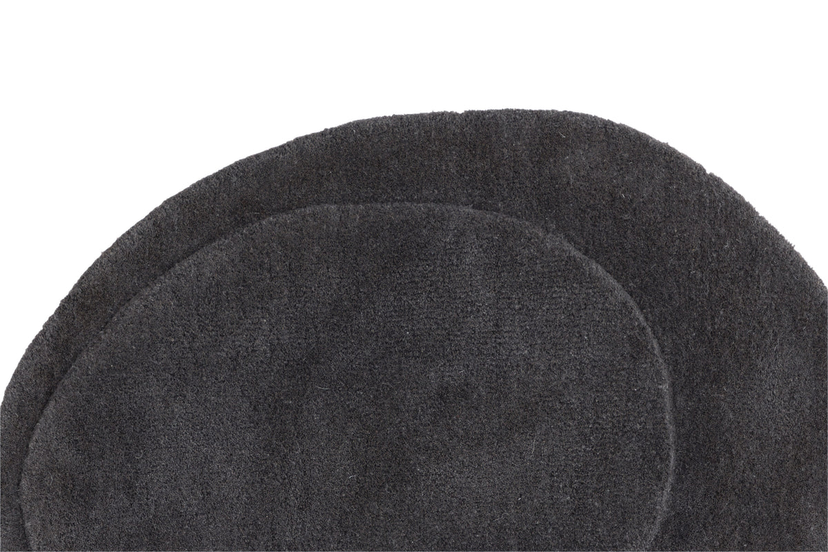 Sten dørmåtte - 75 × 50 cm - mørkegrå - billede 2